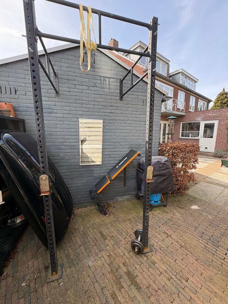 Wall-mounted CrossFit rig, Ophalen, Gebruikt, Krachtstation, Armen