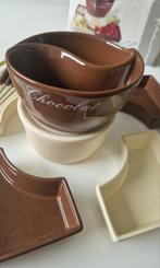 Chocolade fondue set 10-delig nieuw!, Ophalen, Nieuw, Waxinelicht, Fondueset