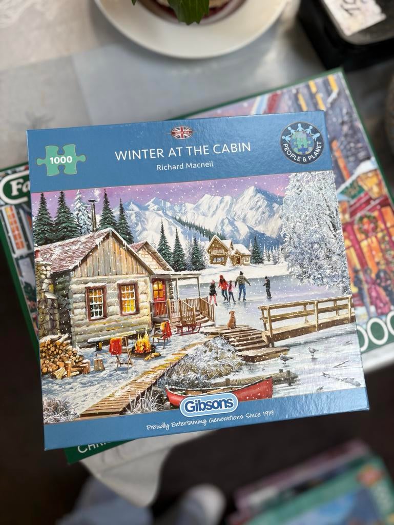 Puzzel 1000 stukjes, Ophalen of Verzenden, 500 t/m 1500 stukjes, Zo goed als nieuw