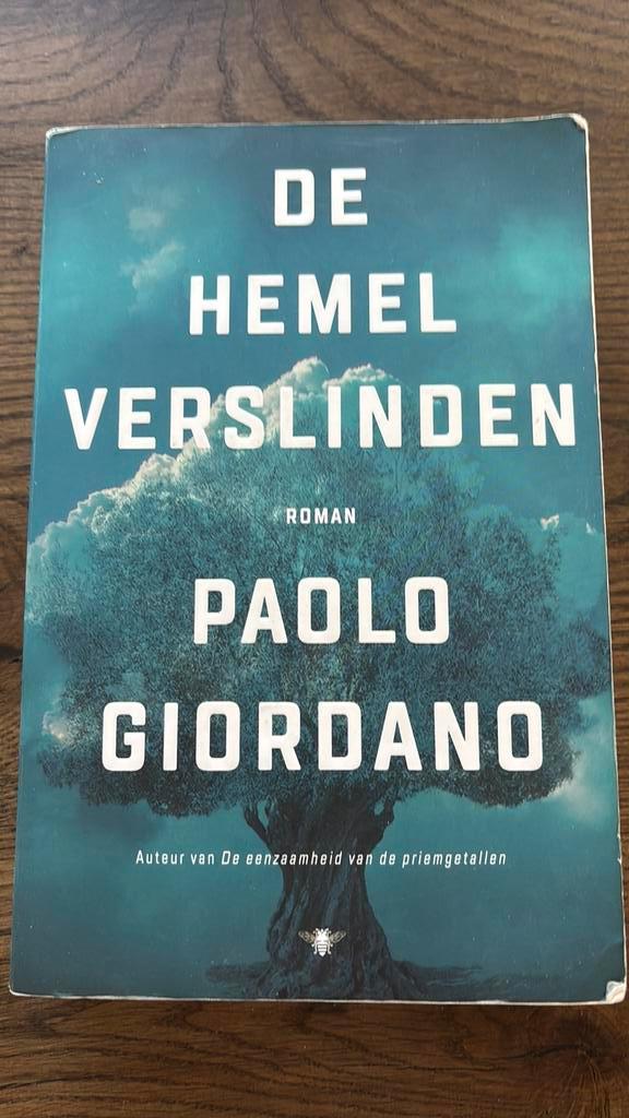 Paolo Giordano - De hemel verslinden, Boeken, Literatuur, Zo goed als nieuw, Ophalen of Verzenden