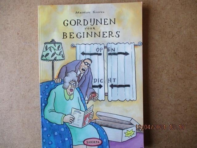adv1566 gordijnen voor beginners, Boeken, Eén stripboek, Ophalen, Gelezen