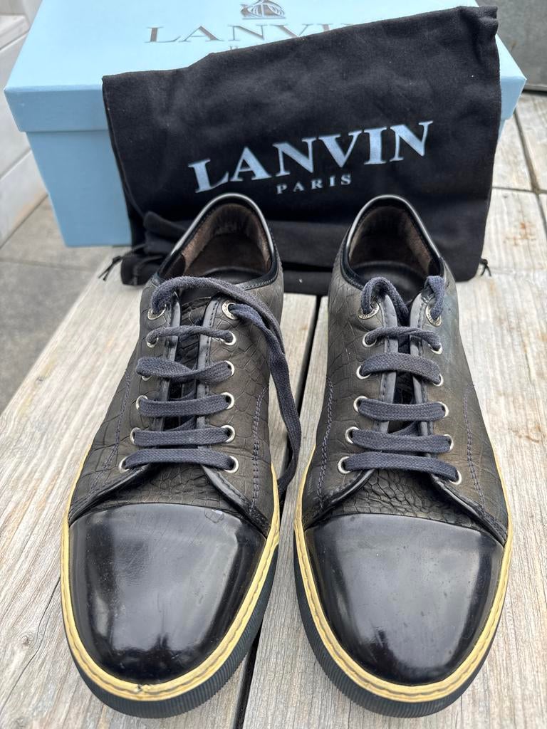 Lanvin sneakers heren mt 41, Kleding | Heren, Schoenen, Ophalen, Gedragen, Blauw, Sneakers of Gympen
