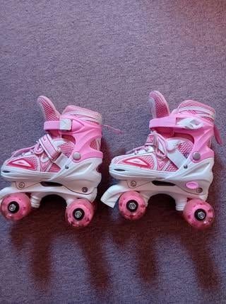 Rolschaatsen, Ophalen of Verzenden, Verstelbaar, Gebruikt, Kinderen