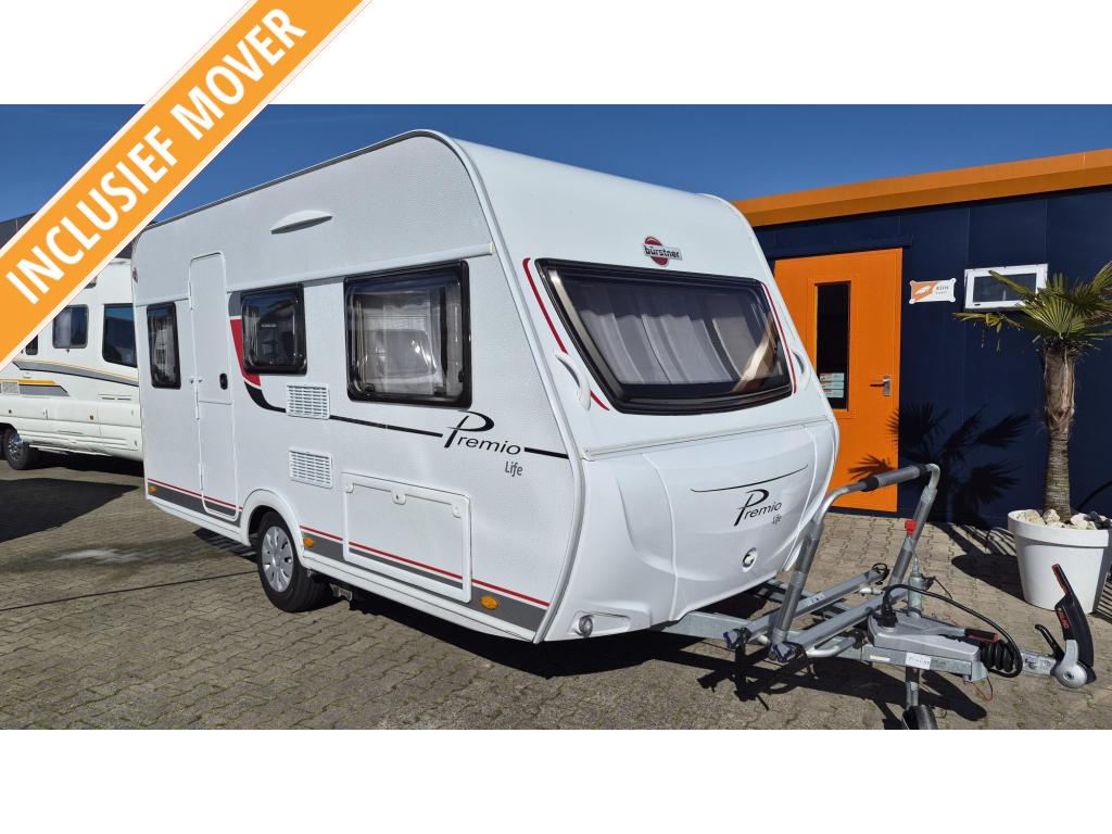 Topstaat! Bürstner Premio 430TS Life Bovag 2026 mover, Standaardzit, Bedrijf, 750 - 1000 kg, Bürstner