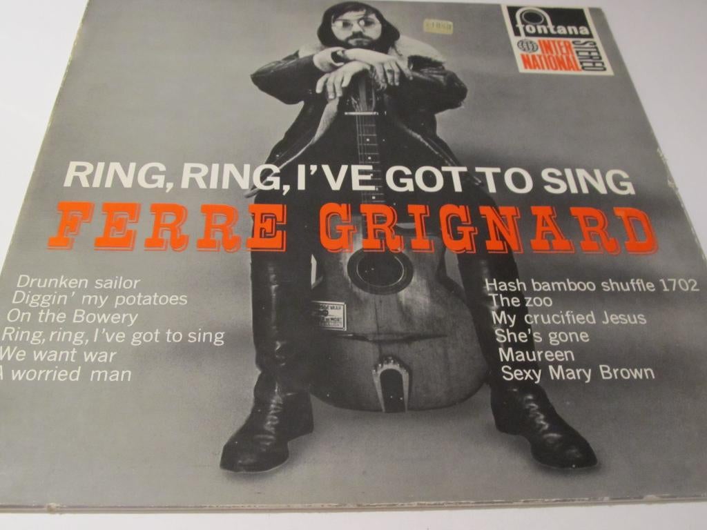 Ferre Grignard - Ring, Ring, I've Got To Sing ( Nederbeat lp, Verzenden, Gebruikt, 12 inch, Poprock