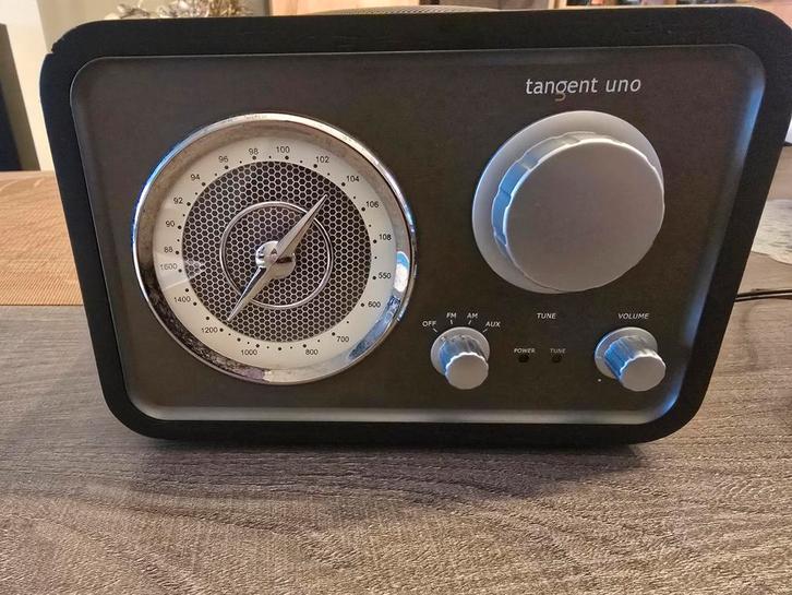 Tangent Uno Radio - Vintage Stijl, Audio, Tv en Foto, Radio's, Gebruikt, Radio, Ophalen of Verzenden