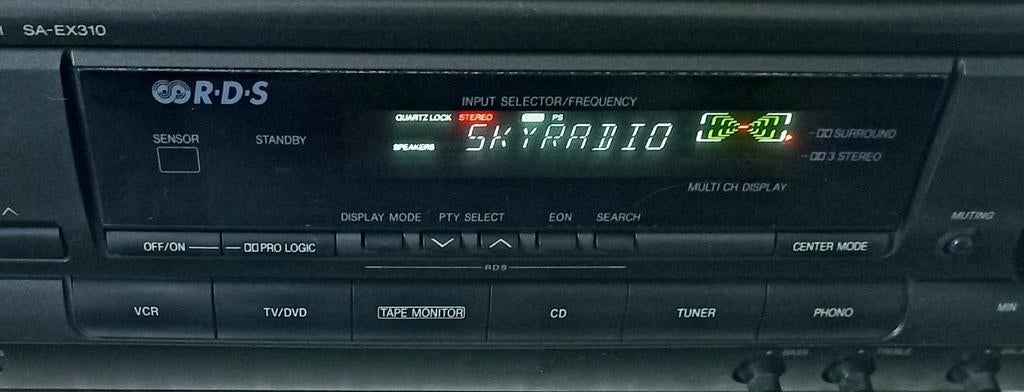 Technics SA-EX310 Receiver, Ophalen of Verzenden, Gebruikt, Stereo, Overige merken