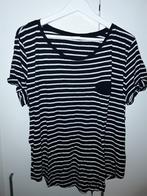 H&M Blauw/Wit Gestreept T-shirt Maat XL, H&M, Blauw, Maat 46/48 (XL) of groter, Ophalen of Verzenden
