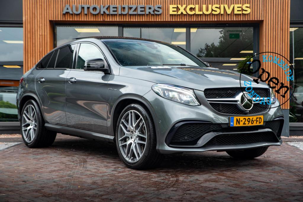 Mercedes-Benz GLE-klasse Coupé AMG 63 4MATIC Panoramadak Ke, Auto's, Mercedes-Benz, Automaat, 5461 cc, Gebruikt, Leder