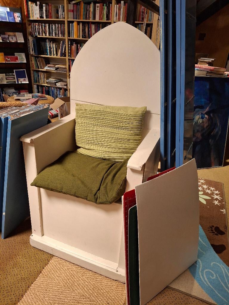 Houten troon van God Vader, Ophalen, Gebruikt