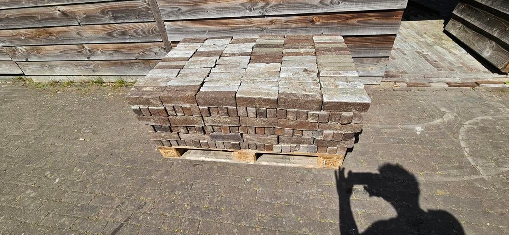 Gebakken klinkers voor oprit of terras, Tuin en Terras, Tegels en Klinkers, Ophalen of Verzenden, Gebruikt, 10 m² of meer, Klinkers