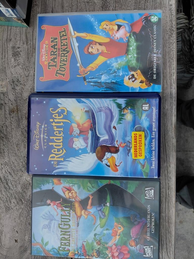 VHS Tekenfilms, Ophalen of Verzenden, Gebruikt