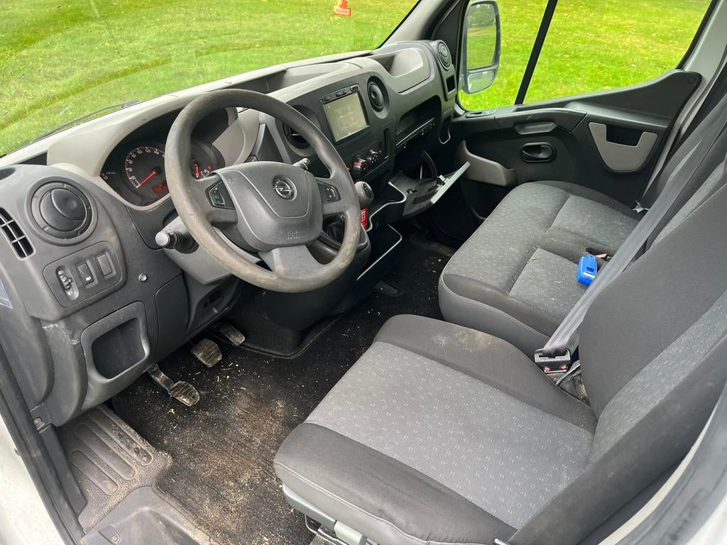 Opel movano oprijwagen autotransporter 1400 kg laadvermogen, Voorwielaandrijving, Euro 5, Zwart, Particulier