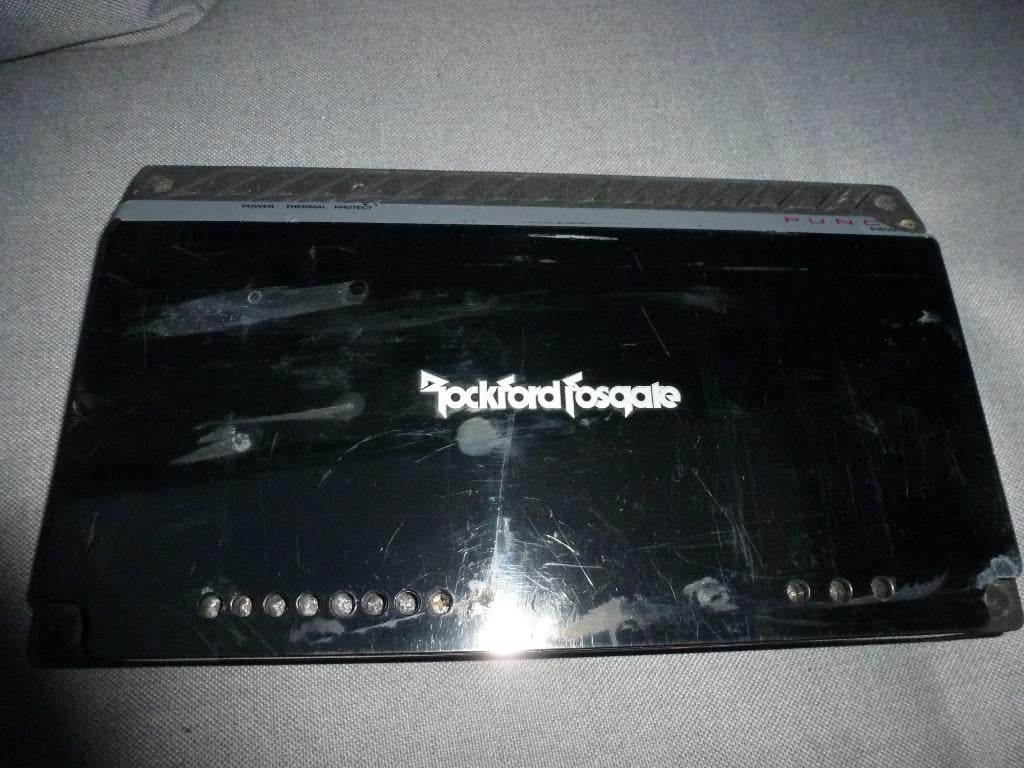 Rockford Fosgate P400-4 Versterker, Auto diversen, Ophalen, Gebruikt