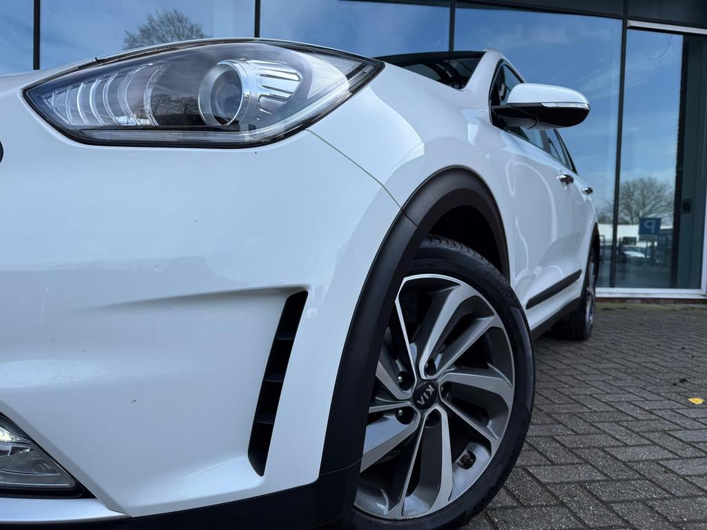 Kia Niro 1.6 GDi Hybrid DynamicLine - Automaat - Navi - Clim, Auto's, Kia, Gebruikt, Leder en Stof, 1390 kg, SUV of Terreinwagen