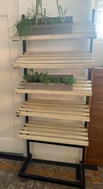 Vintage bakkersrek, opbergmeubel, room divider, Ophalen, Gebruikt