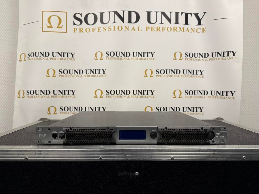 DAP Audio TA4.1100 4x1100W/4ohm, Audio, Tv en Foto, Luidsprekers, Zo goed als nieuw, 120 watt of meer, Front, Rear of Stereo speakers