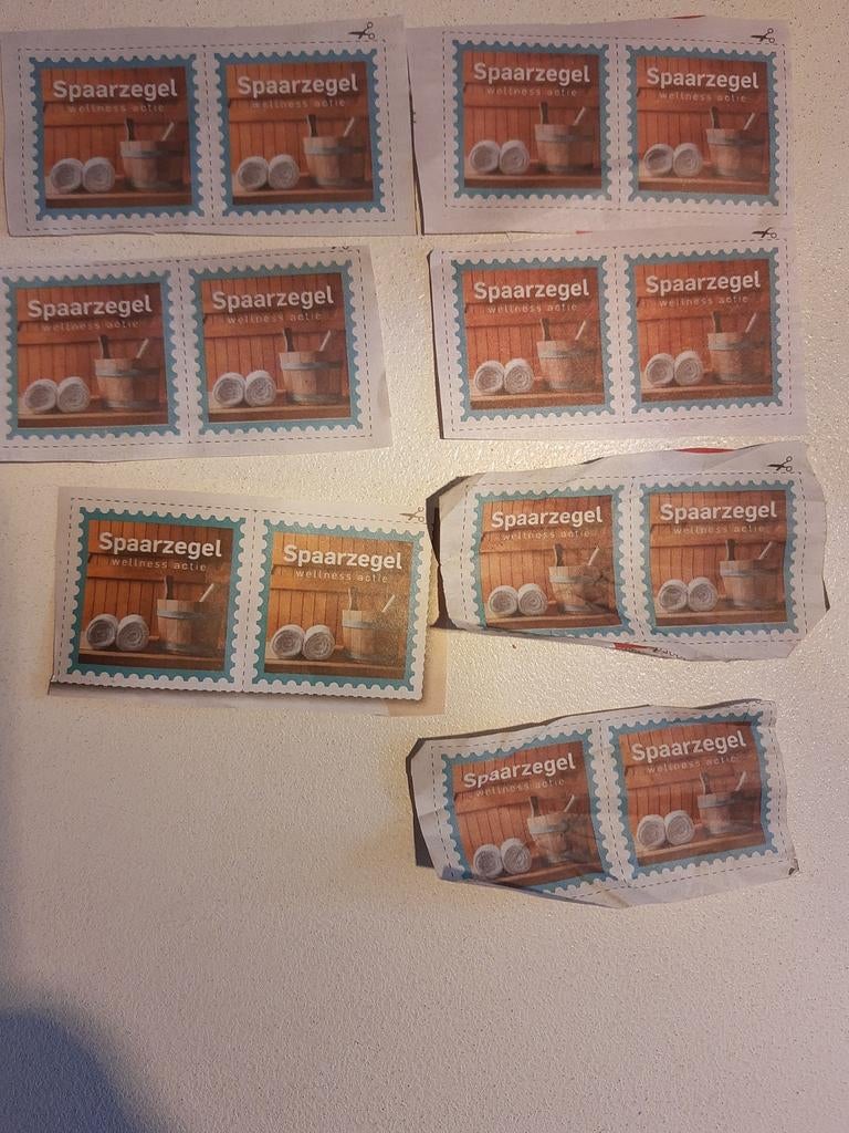 Zegels sauna actie krant, Ophalen of Verzenden, Overige typen