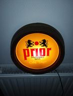 Prior Bier USA verlicht reclamebord, Ophalen of Verzenden, Gebruikt, Reclamebord, Plaat of Schild, Overige merken