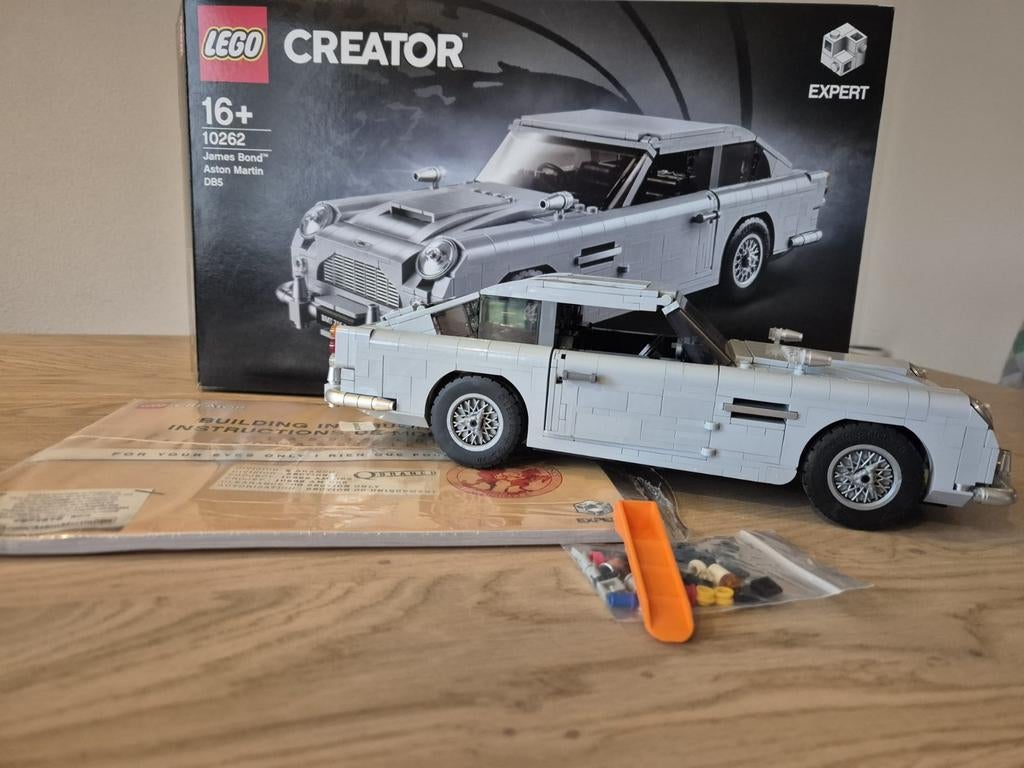 LEGO Creator Expert James Bond Aston Martin DB5 (10262), Compleet, Lego, Ophalen of Verzenden, Zo goed als nieuw