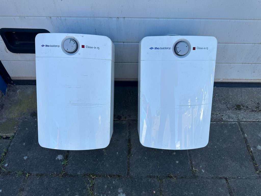 Itho Daalderop Close-in 15 Boiler (2 stuks), Gebruikt, Minder dan 20 liter, Onbekend, Boiler