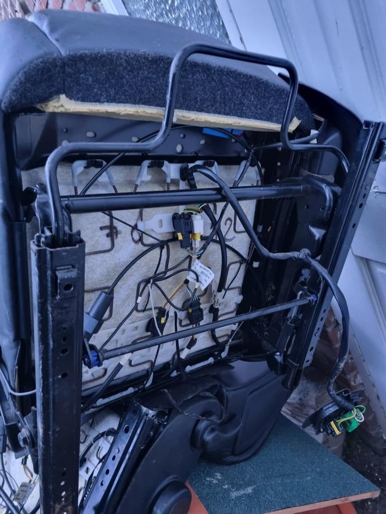 Bestuurdersstoel Peugeot 307CC met stoelverwarming, Auto-onderdelen, Interieur en Bekleding, Ophalen, Gebruikt, Peugeot