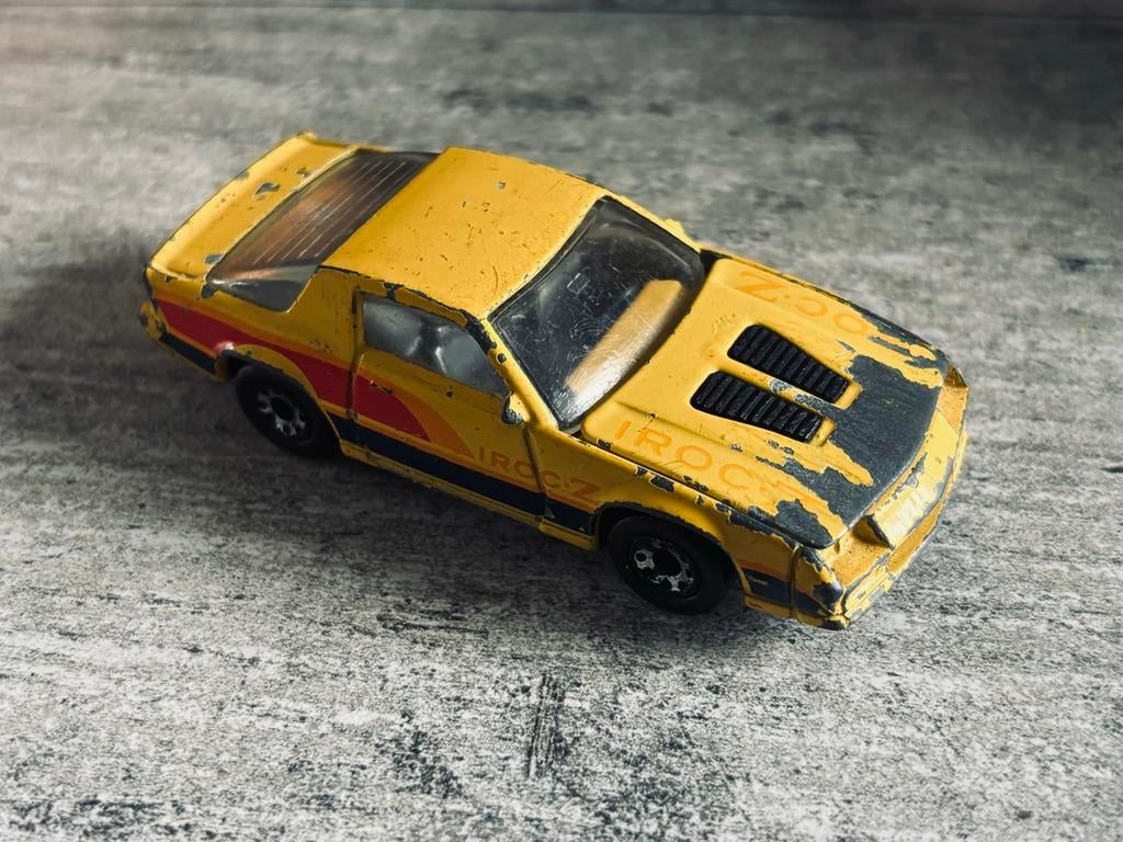 Matchbox Camaro IROC-Z modelauto, Ophalen of Verzenden, Gebruikt, Auto, Matchbox