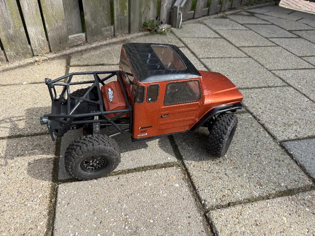Vanquish Vs4-10 crawler, Hobbywing fusion pro, cabon wielen, Elektro, Auto offroad, Ophalen of Verzenden, Zo goed als nieuw