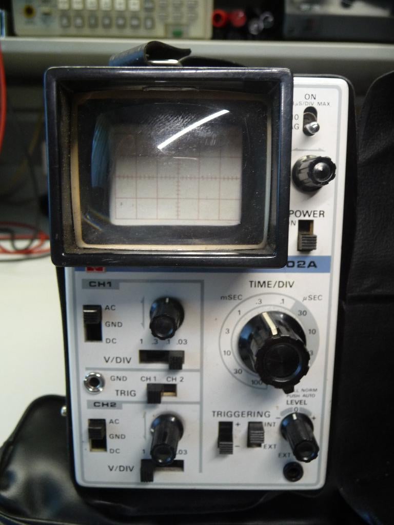 Mini oscilloscope, Ophalen of Verzenden, Gebruikt, Overige meters