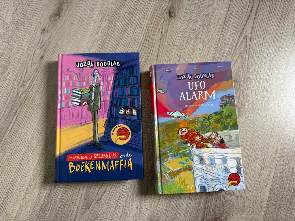 Ufo alarm & bureau speurneus en de boekenmaffia, Ophalen of Verzenden, Zo goed als nieuw, Fictie