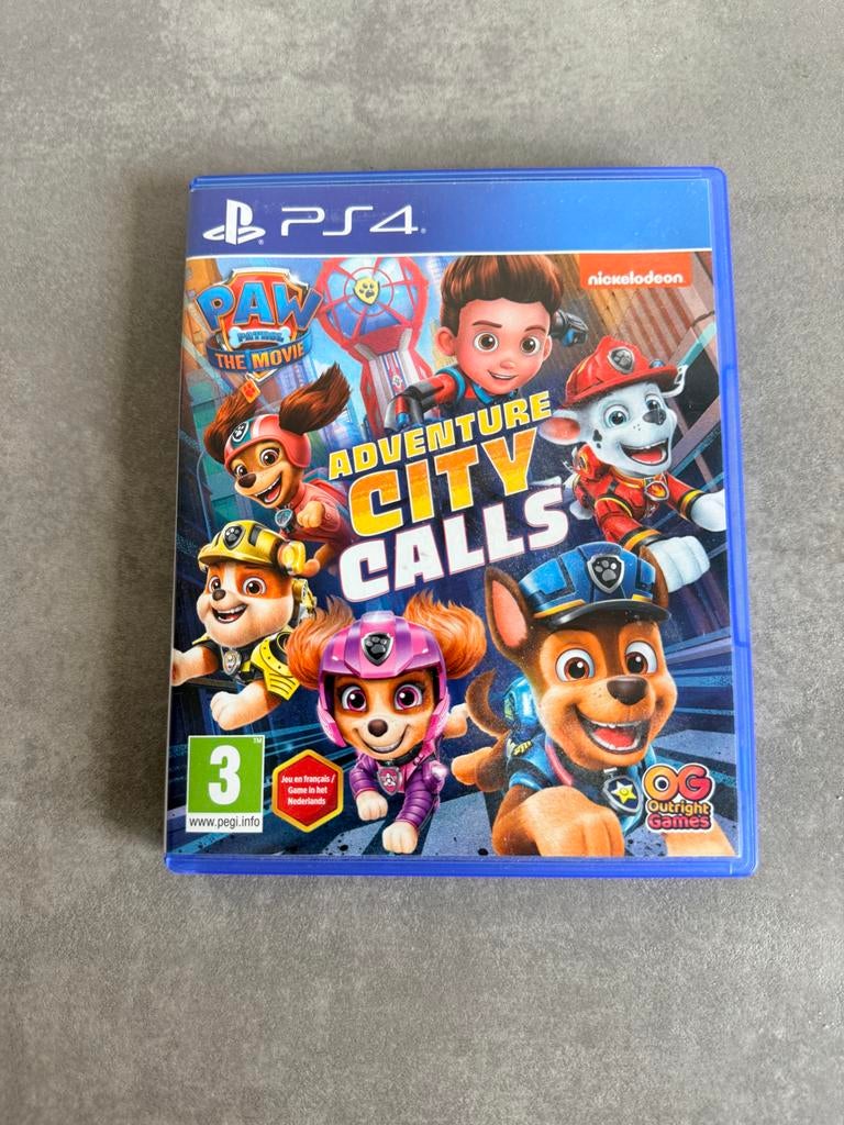 Paw Patrol: The Movie - Adventure City Calls PS4, Spelcomputers en Games, Games | Sony PlayStation 4, Avontuur en Actie, 1 speler