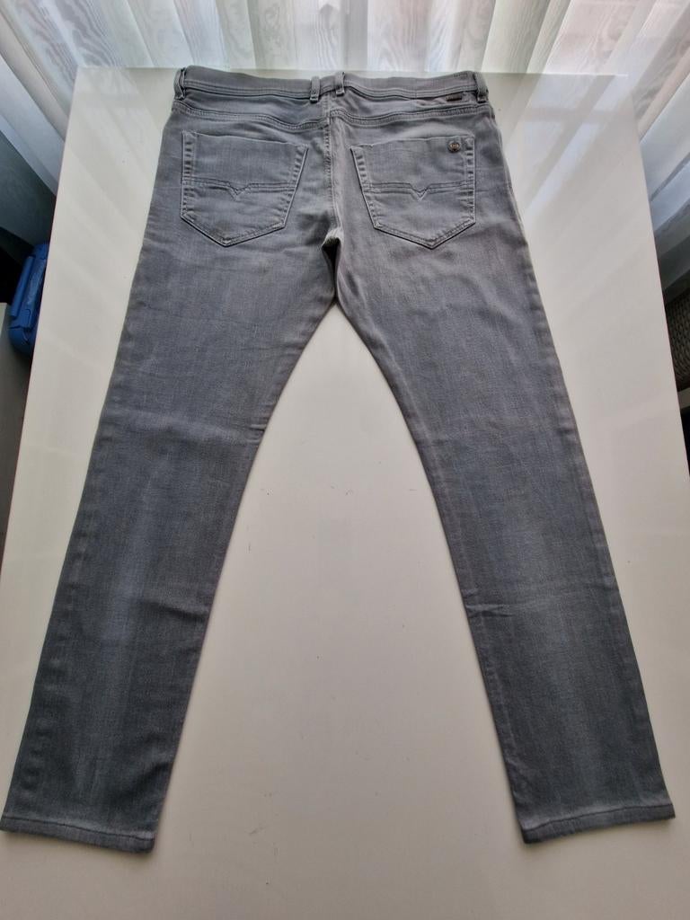 ZGAN GRIJZE DIESEL TEPPHAR SLIM CARROT STRETCH JEANS 36/30!!, W32 (confectie 46) of kleiner, Ophalen of Verzenden, Zo goed als nieuw