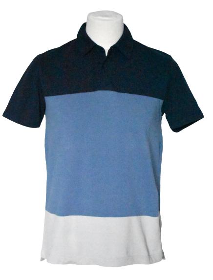Orlebar Brown polo, blauw/grijs, Mt. M, Zo goed als nieuw, Orlebar Brown, Verzenden, Maat 48/50 (M)