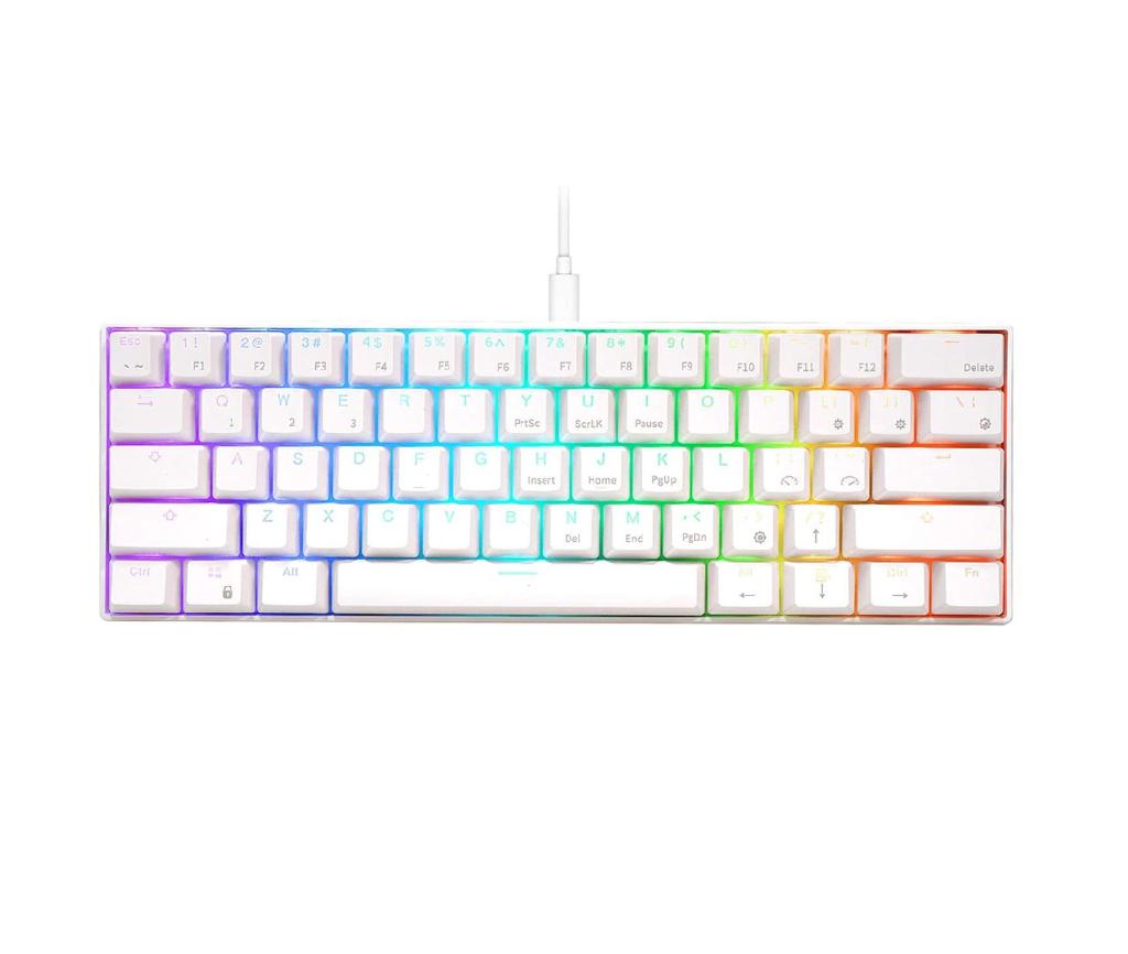Royal Kludge RK61 - Gaming Keyboard Wit - Mechanisch