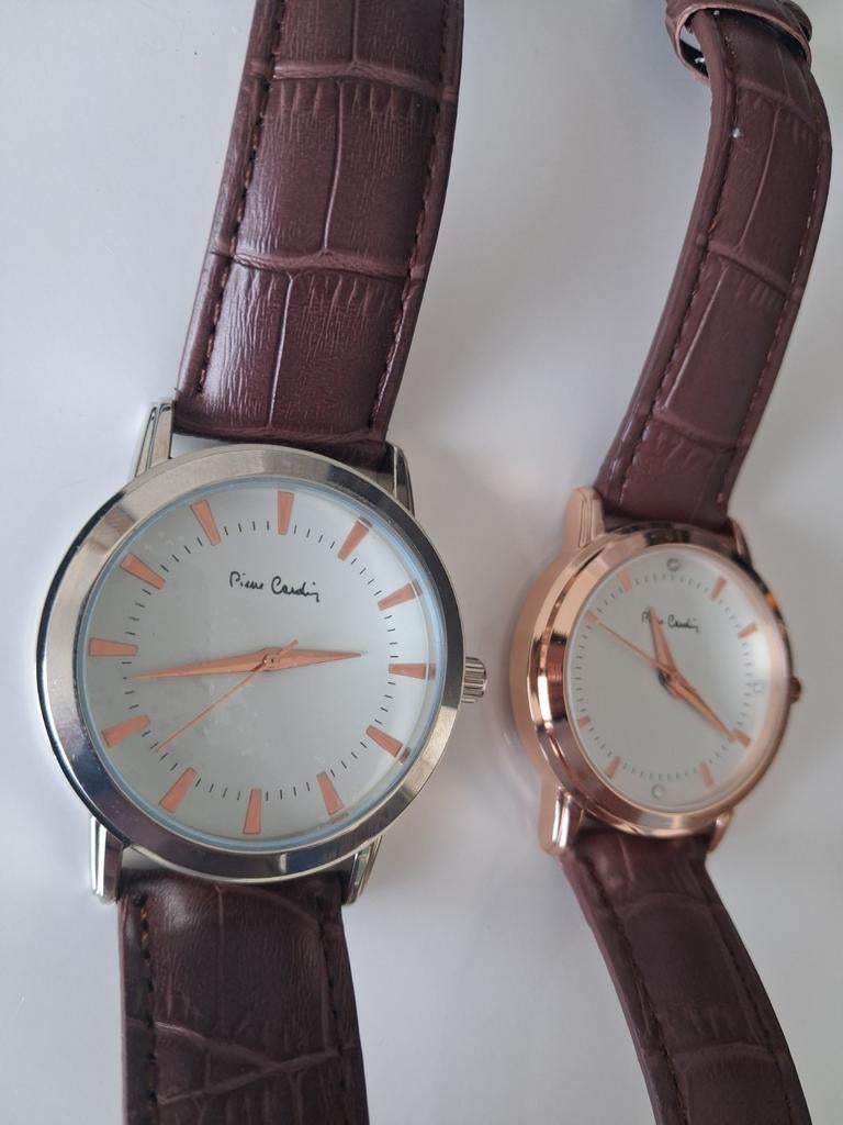 Pierre Cardin horloge set dame en heer, Ophalen of Verzenden