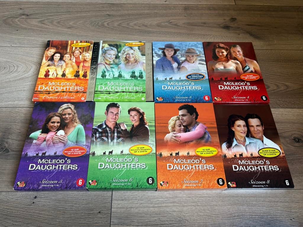McLeods Daughters complete serie seizoen 1 t/m 8, Cd's en Dvd's, Vanaf 12 jaar, Ophalen of Verzenden, Zo goed als nieuw, Actie en Avontuur