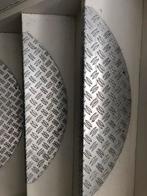 17x Aluminium trapmatten (halve maantjes) 17x60 cm, Gebruikt, Minder dan 50 cm, 50 tot 100 cm, Ophalen of Verzenden