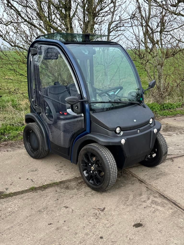 Mooie Biro Estrima, 100% elektrische stadsauto, WEINIG KM, Zo goed als nieuw, 16 km/u of meer, 46 km of meer, Ophalen