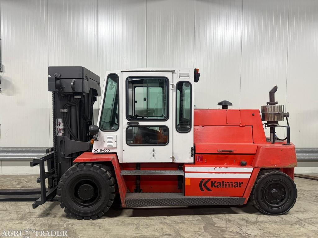 Heftruck Kalmar DC6-600 diesel triplo 4 Mtr vv ss container, Niet opgegeven, Heftruck, Ophalen of Verzenden, Kalmar