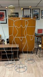 Vintage IKEA 'Häpen' dressgirl en dressboy, Ehlén Johansson, Ophalen, Gebruikt, Metaal, Staande kapstok