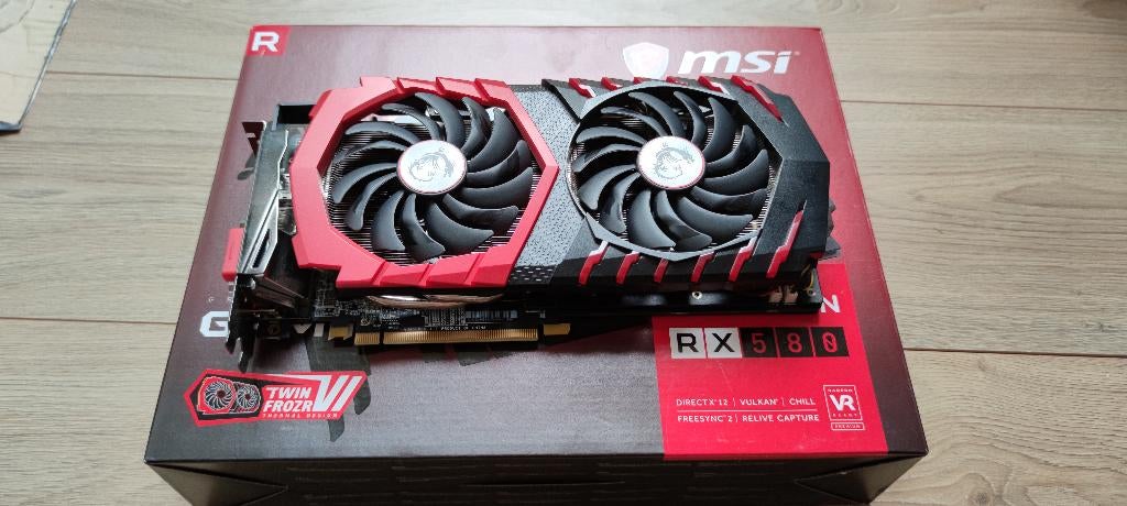 RX 580 8GB, Gebruikt, AMD, PCI-Express 4, Ophalen of Verzenden