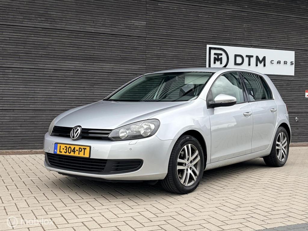 Volkswagen Golf 1.2 TSI Navi pdc Camera stoelverw. clima, Auto's, Voorwielaandrijving, Euro 5, Gebruikt, Zwart