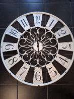 Grote wandklok 80cm - werkt op batterijen, Huis en Inrichting, Woonaccessoires | Klokken, Ophalen, Gebruikt, Analoog, Wandklok