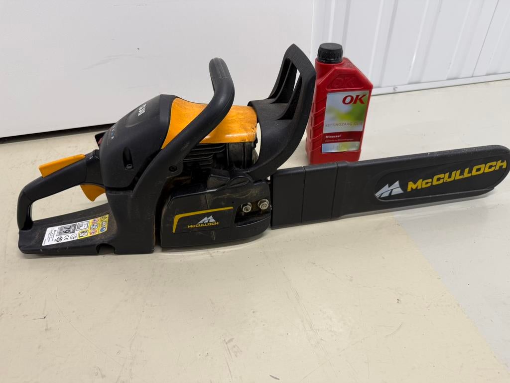 Mc Culloch CS 340 kettingzaag, Tuin en Terras, Hand-tuingereedschap, Ophalen, Gebruikt