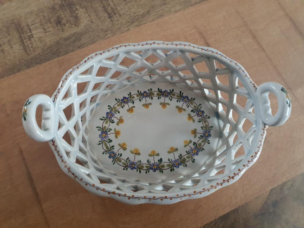 Portugees keramieken schaaltje, Gebruikt, Keramiek, Ophalen of Verzenden, Schaal of Schalen