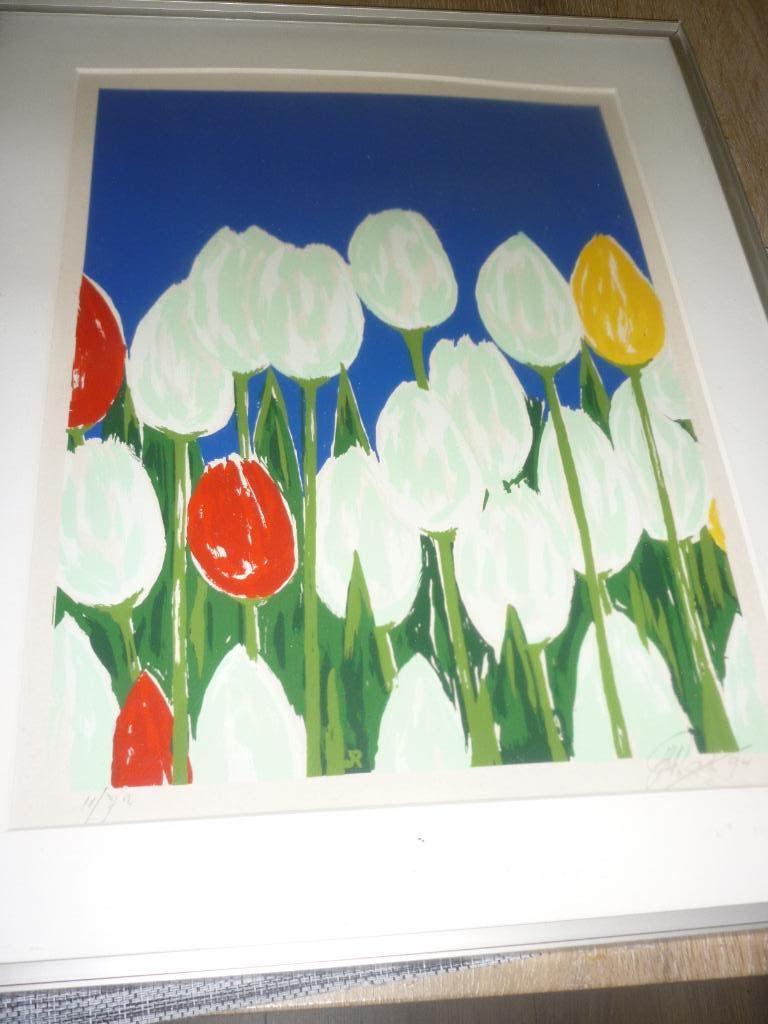 litho van Joop Roozendaal 1994, Ophalen of Verzenden