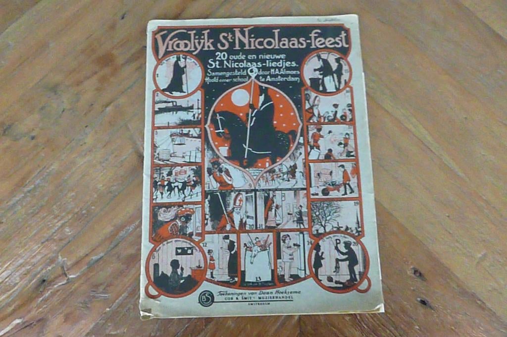 retro boek Vroolijk St. Nicolaasfeest, Ophalen of Verzenden, Gebruikt