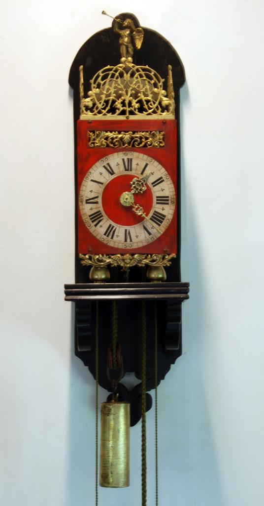 Grote Antieke Stoelklok, Antiek en Kunst, Ophalen