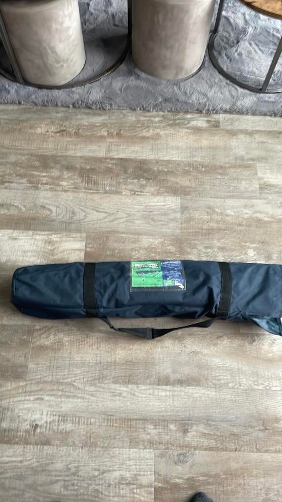 Kinder veldbed blauw, Caravans en Kamperen, Kampeermeubelen, Ophalen, Zo goed als nieuw, Overige