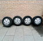 Fiat Ducato stalen velgen met wieldoppen 5x130, Ophalen, 16 inch, Banden en Velgen, All Season